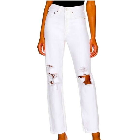 Agolde 90's Pinch Waist High Rise
Straight Leg Jeans in Backdrop NWT $229 - Picture 2 of 8